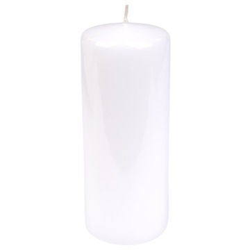 ŚWIECA WALEC 15 CM KLASYCZNA ŚWIECZKA GLAMOUR XXL
