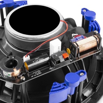 Потолочный динамик 8 Ом 8 дюймов, 1 шт., белый, для кухни, гостиной