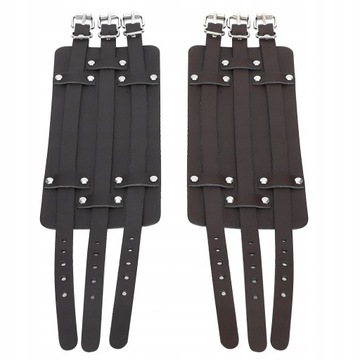 2 шт. РЕГУЛИРУЕМЫЙ КОЖАНЫЙ РЕМЕСЛ НА ЗАПЯСТЬЯ