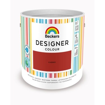 Farba ścienna Beckers Designer Cherry 2,5L