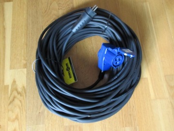 Кемпинговый удлинитель, угловая розетка, 25 м, кемпер