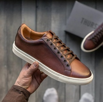 THURSDAY Men Coffee Premier Low Top Sneaker