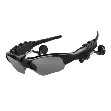 zestaw słuchawkowy okulary przeciwsłoneczne smart Black
