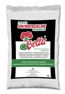 ZIEMIA BELLA UNIWERSALNA UNIWERSALNE PODŁOŻE TORFOWE 50 L
