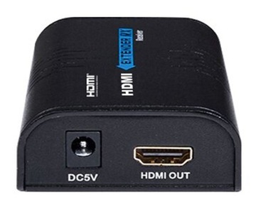 Конвертер HDMI LAN по витой паре RJ45. Удлинитель многоадресного сигнала.