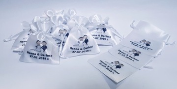 Подарочный пакетик для гостей, Святое Причастие + ИМЯ