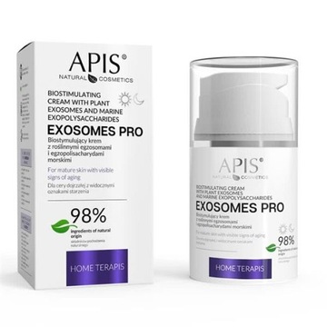 APIS EXOSOMES PRO HOME TERAPIS Biostymulujący krem z roślinnymi egzosom50ml