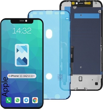 Wyświetlacz do iPhone 11 z Uszczelką Jakość Premium Możliwa Zmiana IC