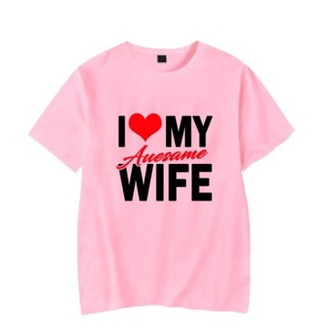 I Love My Awesome Wife Husband T Shirts Honeymoon