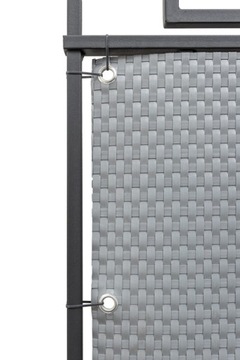 Коврик для забора, Техноротанг СЕТОЧНЫЙ, 150 см, ТОЛЩИЙ