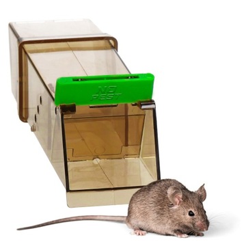 ГУМАНИТАРНАЯ ЛОВУШКА ДЛЯ МЫШЕЛОВКИ ГРЫЗУНЫ БЕЗ ВРЕДИТЕЛЕЙ (5 ШТ)