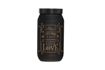SZKLANY POJEMNIK Z PRZYKRYWKĄ KAWA HERBATA 1000ML