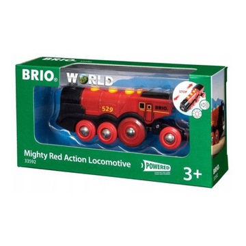 BRIO KLASYCZNA CZERWONA LOKOMOTYWA 33592