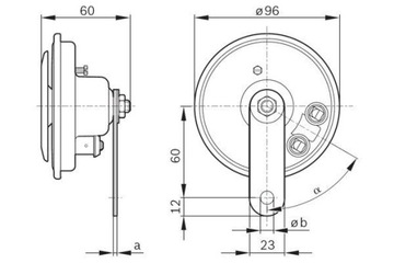 KLAKSON BOSCH 0 986 320 133