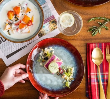 Сервиз столовый Vancasso STARRY RED 36 шт.