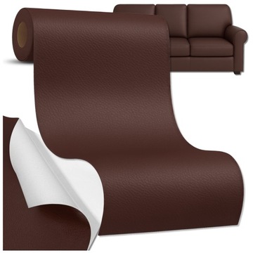 EKO SKÓRA SAMOPRZYLEPNA MATERIAŁ ŁATA SKAJ POLSKI PRODUCENT 144x50CM DERMA