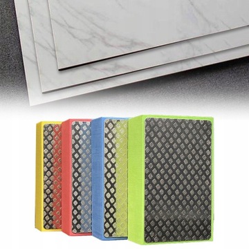 4x АЛМАЗНАЯ ГУБКА ДЛЯ ГРАНИТНОЙ ПЛИТКИ