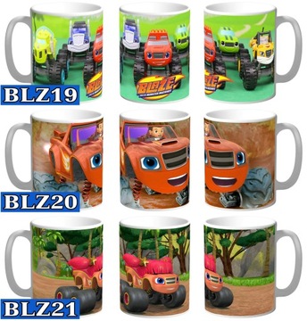 КРУЖКА BLAZE AND MEGA MACHINES В ПОДАРОК ​​+ коробочка с именем