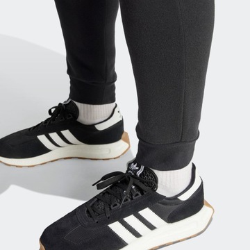 adidas spodnie dresowe męskie sportowe bawełna na siłownię czarne r m