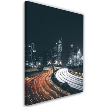Obraz na płótnie 60x90 nowoczesne miasto