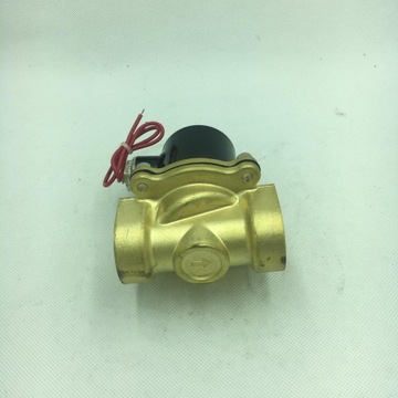 5 шт., 220 В, 1 дюйм, латунный электрический соленоид