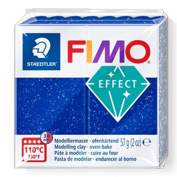 MODELINA FIMO EFFECT BROKATOWA kolor 302 blue