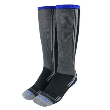 Skarpety OXFORD COOLMAX OXSOCKS czarne/szare L