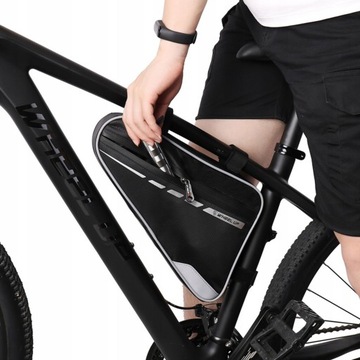 Bicycle Pannier Bag для треугольной рамы, большая, для велосипеда, водонепроницаемая, прочная