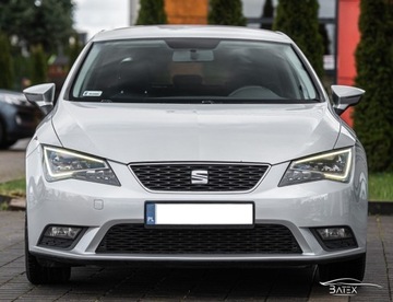 Seat Leon III Hatchback 1.6 TDI CR 105KM 2014 Seat Leon 1.6TDI 105KM 2014 Bezwypadkowy SalonPL Ledy 2xCzujniki Clima, zdjęcie 4