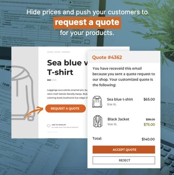 Wtyczka Wordpress ITH WooCommerce Request A Quote Premium - 3min 24/7