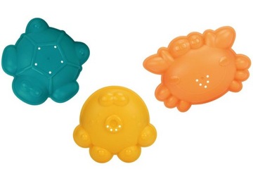 НАБОР ПЕСОЧНОЙ ЯЩИКИ, СКЛАДНОЕ ВЕДРО, ЛОПАТЕЛЯ, ФОРМЫ ДЛЯ ВУПИ.