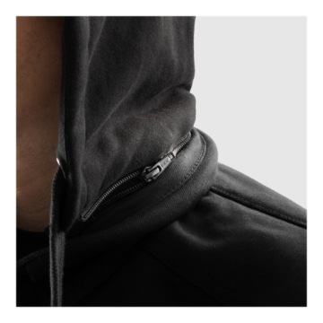 REBELHORN SHIFTER ЧЕРНО-ЗЕЛЕНАЯ мотоциклетная рубашка с капюшоном БЕСПЛАТНО