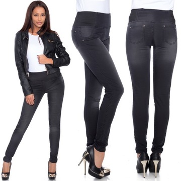 557_ 3XL/46_ WYSZCZUPLAJĄCE SPODNIE JEANS,SLIM