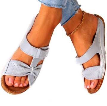 KLAPKI DAMSKIE BUTY NA CO DZIEŃ SZYTE PROFILOWANE