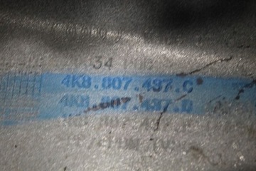 AUDI A7 4K8 S-LINE NÁRAZNÍK PŘEDNÍ MASKA S7