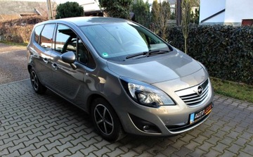 Opel Meriva II Mikrovan 1.4 Twinport ECOTEC 100KM 2010 Opel Meriva 1.4 i Tapicerka czesciowo pokryta skora Tempomat 1 rok gwar, zdjęcie 2