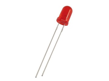 Dioda LED 5mm Czerwona THT