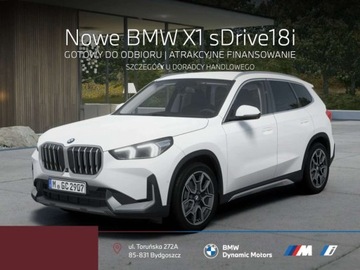 BMW X1 U11 Crossover 1.5 18i 136KM 2026 BMW X1 sDrive18i 136 KM - Gotowy do Odbioru - Adaptacyjne LEDy - Pakiet xL