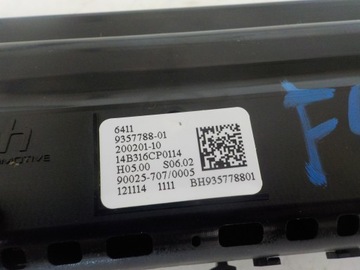 BMW 2 F45 F46 PANEL KLIMATIZACE 9357788