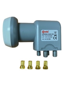 Konwerter QUAD Corab NC+ POLSAT Orange 4 wyjścia