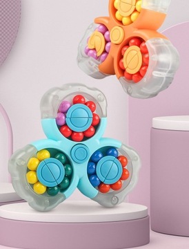 АНТИСТРЕССОВАЯ ИГРУШКА FIDGET SPINNER CUBE 2в1