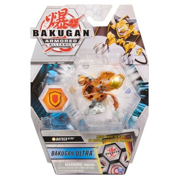BAKUGAN ARMORED ALLIANCE FIGURKA BATRIX ULTRA + 2 BAKUCORES I 3 KARTY