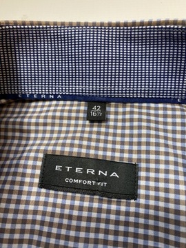 Eterna Comfort Fit ORYGINALNA KOSZULA W KRATKĘ /XL