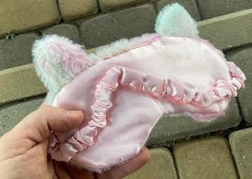 OPASKA NA OCZY MASKA DO SPANIA SNU RELAKSU owca OLDMAN owieczka NA GUMCE