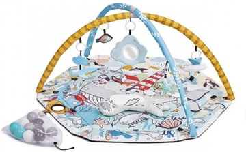 Kinderkraft SMARTPLAY - mata edukacyjna 2w1