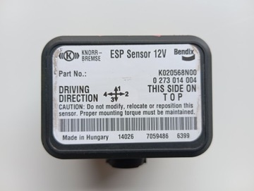 Moduł ESP Sensor 12V 0 273 014 004 Mercedes