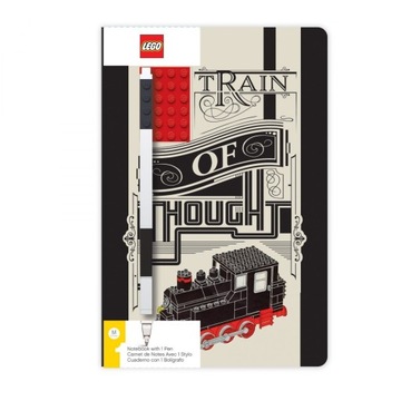 LEGO 52381 NOTATNIK LEGO TRAIN OD THOUGHT Z PŁYTKĄ