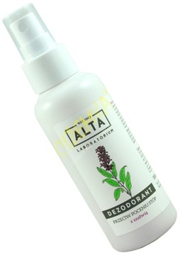1 ALTA DEZODORANT ANTYGRZYBICZY ATOMIZER BUTÓW
