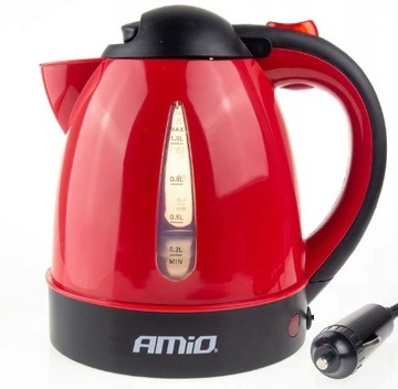 АВТОМОБИЛЬНЫЙ ЭЛЕКТРОЧАЙНИК ДЛЯ ЗАЖИГАЛКИ 1Л 24В 300ВТ TIR