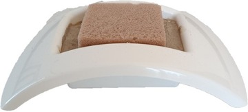 BAZA POD STROIKI OBCIĄŻONA Z OASIS CEMENCIAK IKEBANA 1 BIAŁA KWIATY